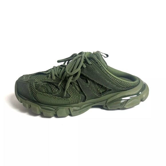 Balenciaga Mens Track Mule Khaki Size EU42 US9 - Picture 1 of 6